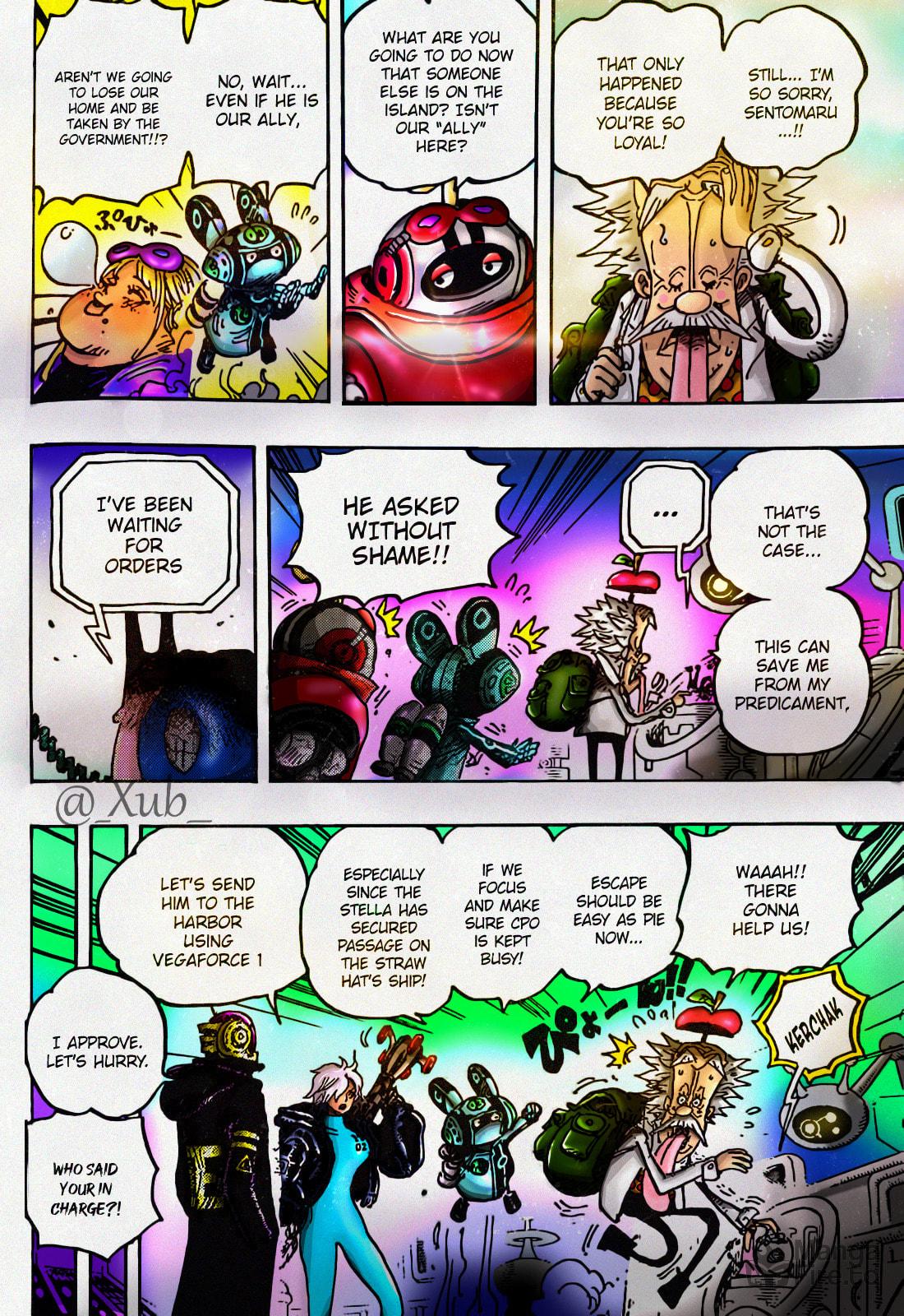 One Piece Digital Colored Chapter 1071 image 05